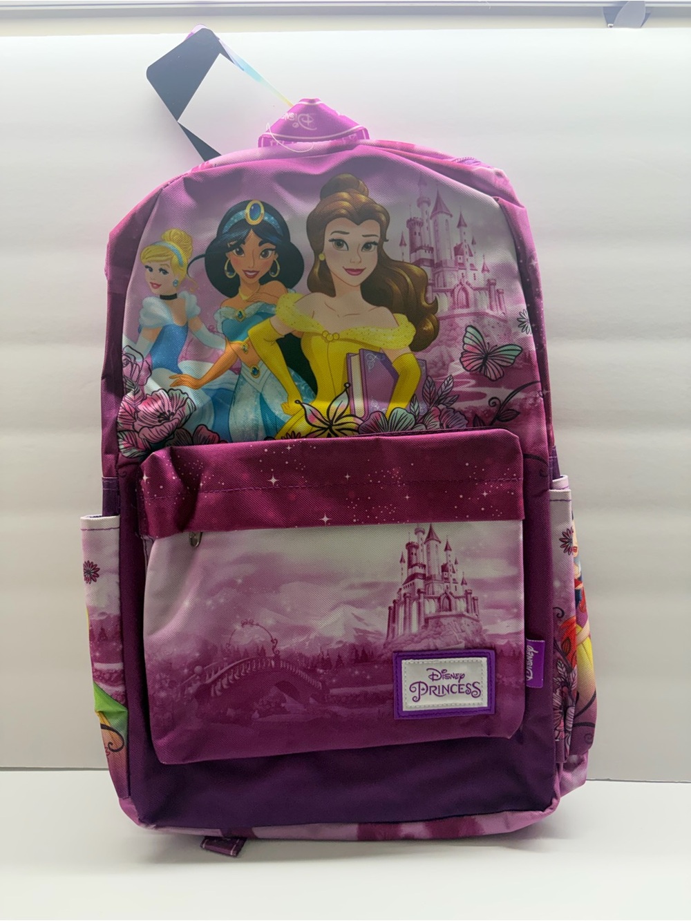 Disney Princess Girls Pink & Purple Backpack